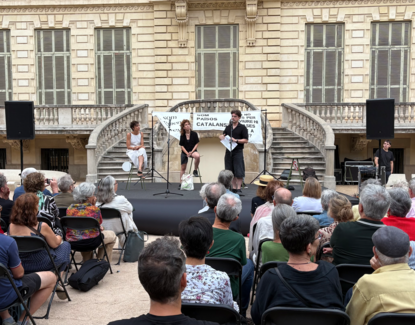 Barcelona. Recital al Palau Robert